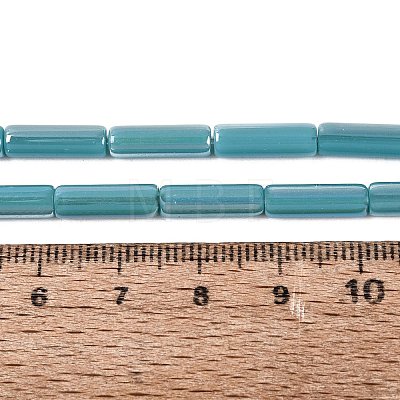 Electroplate Opaque Glass Beads Strands EGLA-Q132-02A-B03-1