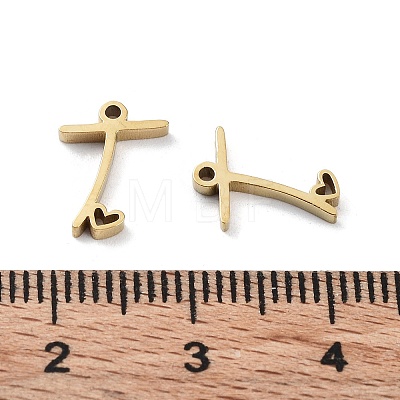 304 Stainless Steel Charms X-STAS-M327-02G-T-1