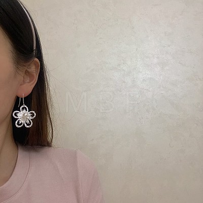 Alloy Dangle Earrings for Women WG07DCA-02-1