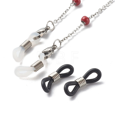 304 Stainless Steel Cable Chain Necklaces AJEW-EH00377-1