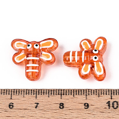 Handmade Lampwork Enamel Beads LAMP-T023-26H-1
