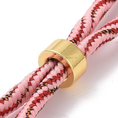 Nylon Cord Silder Bracelets MAK-C003-03G-02-1