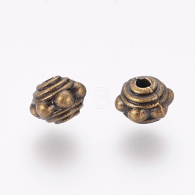 Tibetan Style Alloy Spacer Beads LS-MLF1017Y-1