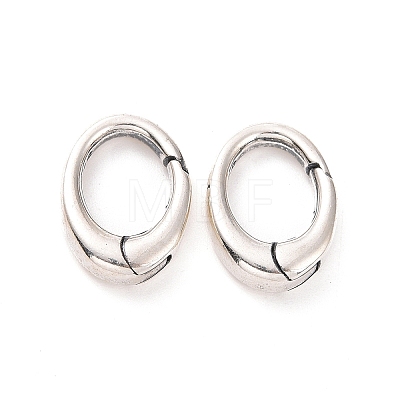 925 Sterling Silver Spring Gate Rings STER-D036-13AS-01-1