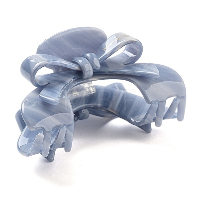 Cellulose Acetate & Iron Claw Hair Clips AJEW-K047-02A-1