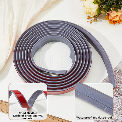 3M PVC Self-Adhesive Flexible Molding Trim DIY-WH0349-556-1