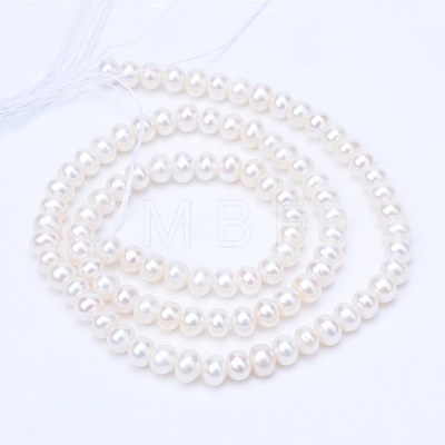 Natural Cultured Freshwater Pearl Beads Strands PEAR-R063-08-1-1