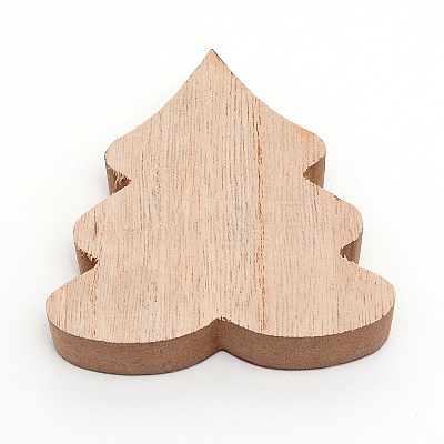 Natural Wooden Candle Holder DJEW-WH0010-16-1