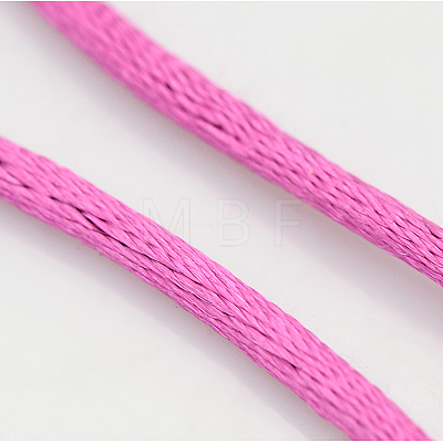 Macrame Rattail Chinese Knot Making Cords Round Nylon Braided String Threads X-NWIR-O001-A-03-1