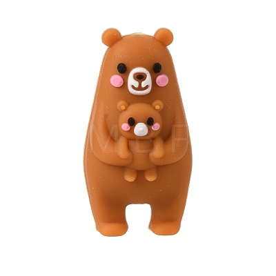 Mother's Day Silicone Beads SIL-D014-02E-1