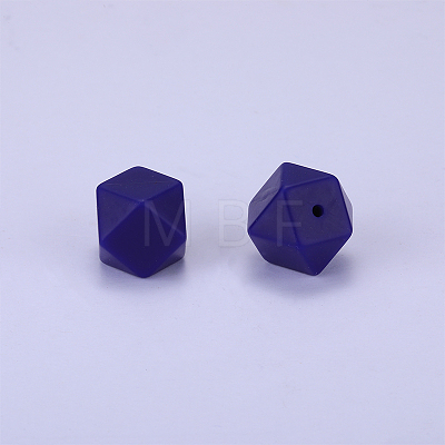 Hexagonal Silicone Beads SI-JX0020A-02-1
