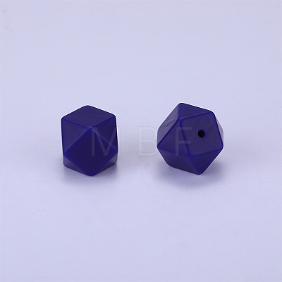 Hexagonal Silicone Beads SI-JX0020A-02-1