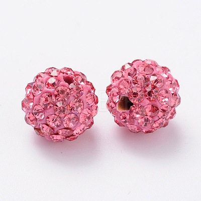 Pave Disco Ball Beads RB-H258-10MM-209-1