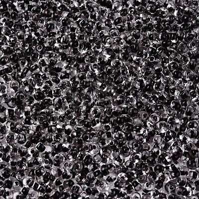 8/0 Inside Colours Transparent Glass Seed Beads SEED-T007-06A-1