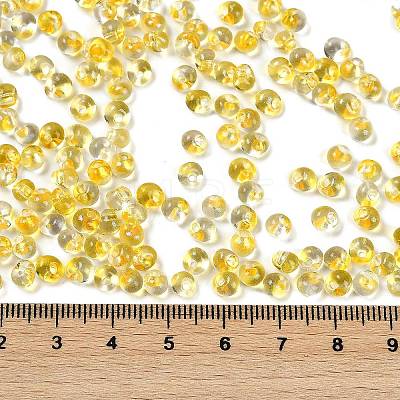 6/0 Spray Paint Fringe Glass Seed Beads X1-SEED-H003-11A-1