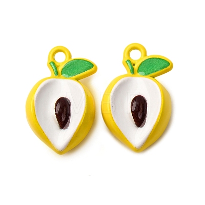 Baking Paint Alloy Pendants LS-FIND-G097-04E-1