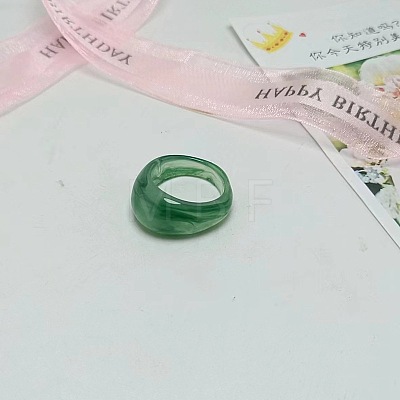 1Pc Acrylic Finger Rings for Women WGC4C6E-24-1