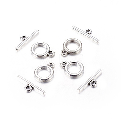 Alloy Toggle Clasps X-EA774Y-1