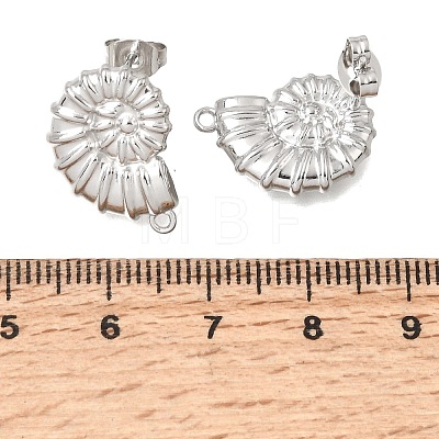 304 Stainless Steel Stud Earring Findings STAS-D391-04A-P-1
