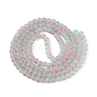 Acrylic Imitation Cat Eye Beads Strands OACR-Q197-01A-11-1