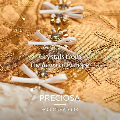 Preciosa® MAXIMA Crystal Round Stones Y-PRC-RBSS6-31110-1