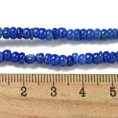 Dyed Natural Freshwater Shell Beads Strands X1-BSHE-G039-07J-1