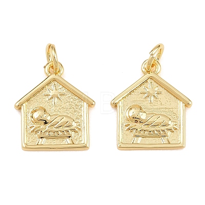 Brass Pendants KK-L275-45G-01-1