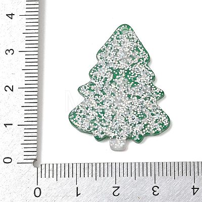 Christmas Acrylic Pendants OACR-I028-02A-1