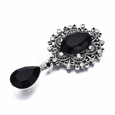 Alloy Flat Back Cabochons RB-S063-D-1