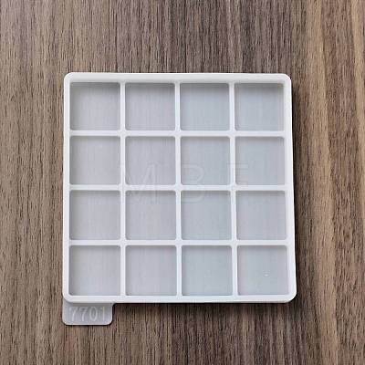 DIY Mosaic Effect Square Cup Mat Silicone Molds DIY-A034-24-1