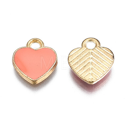 Alloy Enamel Charms X-ENAM-S121-041H-1
