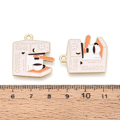 Alloy Enamel Pendants PALLOY-T093-17G-1