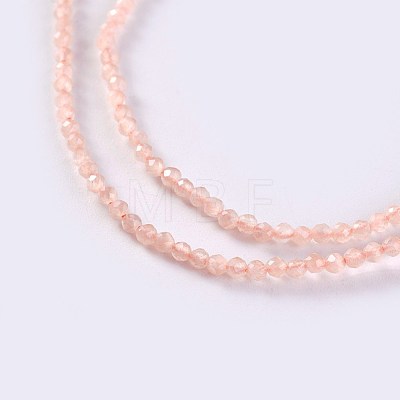 Glass Beads Strands EGLA-E057-02A-04-1