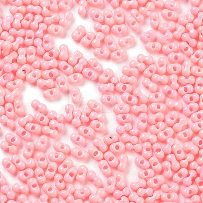 Baking Paint Glass Seed Beads SEED-A033-05M-1