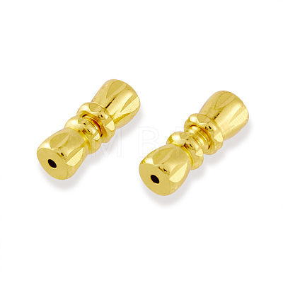 Brass Screw Clasps KK-TAC0003-05G-1