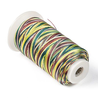Segment Dyed Round Polyester Sewing Thread OCOR-Z001-B-27-1