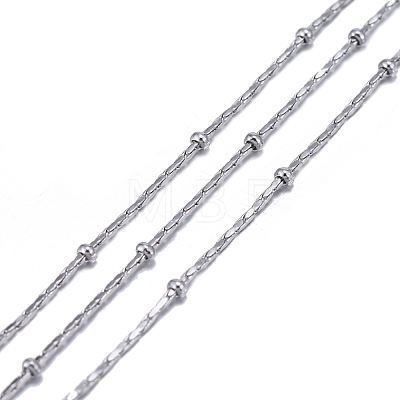 304 Stainless Steel Coreana Chains X-CHS-F011-16A-P-1