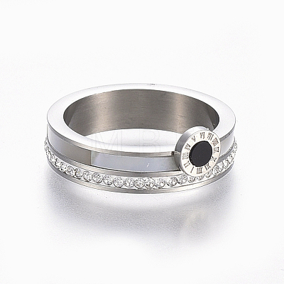 304 Stainless Steel Rings RJEW-E153-53G-19mm-1