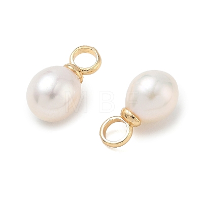Natural Cultured Freshwater Pearl Pendants PALLOY-JF05620-1