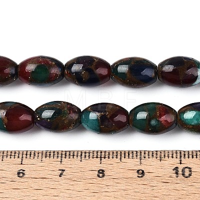 Dyed Synthetic Gemstone Beads Strands G-T144-38C-1