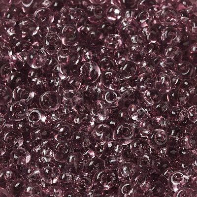 Transparent Colours Glass Seed Beads SEED-P006-02A-13-1