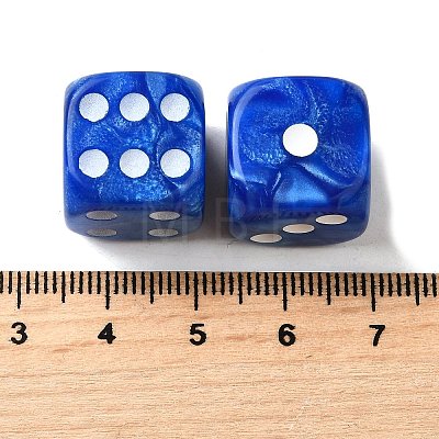 Opaque Acrylic Beads MACR-F083-14B-1
