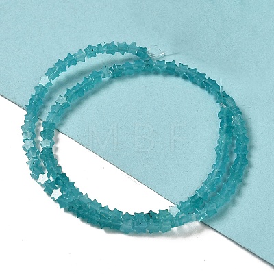 Dyed Natural Amazonite Beads Strands G-G085-B30-01-1