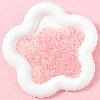 50G Frosted Glass Beads FGLA-YW0001-03G-1