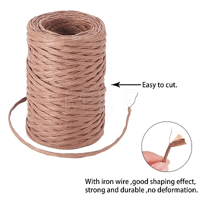 Paper Cords for DIY Jewelry Making OCOR-WH0032-52-1