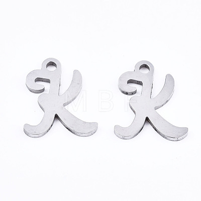 Non-Tarnish 201 Stainless Steel Charms STAS-T044-217P-K-1