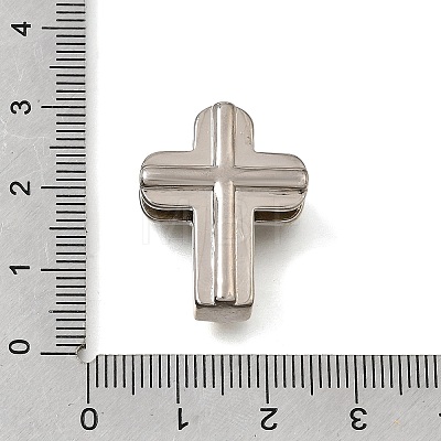Brass Slide Charms KK-CBAEEA8-14P-1