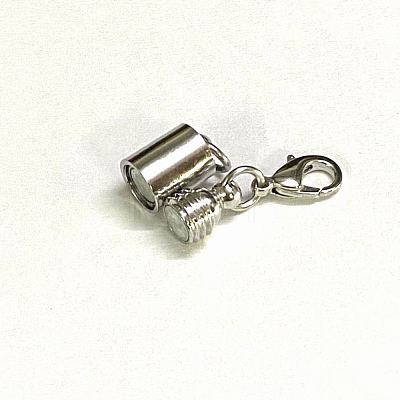 Column Brass Magnetic Clasps Converter KK-D482-P-NF-1