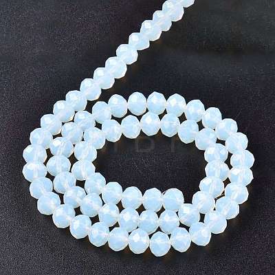 Glass Beads Strands EGLA-A034-J8mm-D06-1