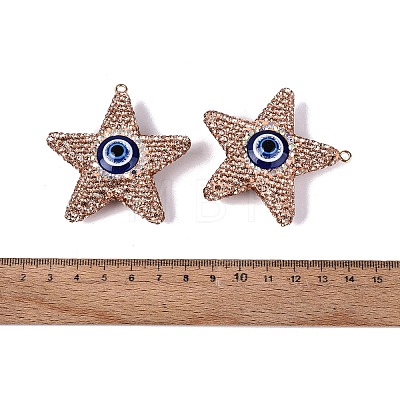 Handmade Polymer Clay & Rhinestone & Resin Big Pendants FIND-Q123-02A-1